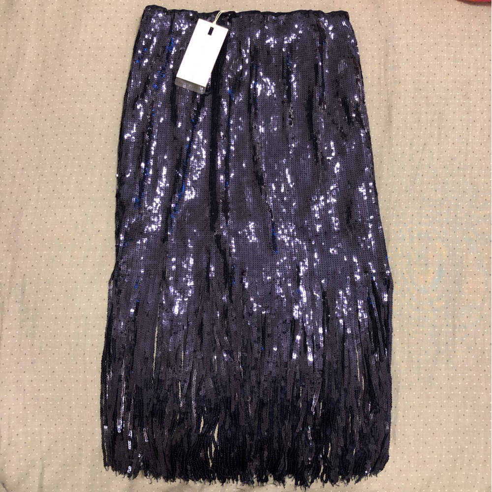 Sale⭐️Endless Rose Sequined Skirt - Picture 8 of 12